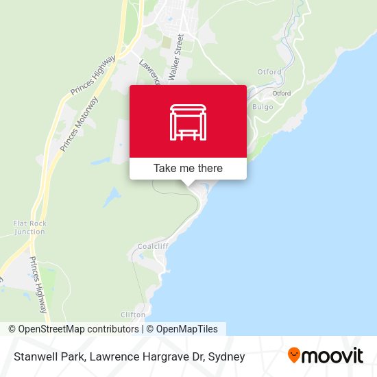 Stanwell Park, Lawrence Hargrave Dr map