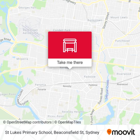 St Lukes Primary School, Beaconsfield St map
