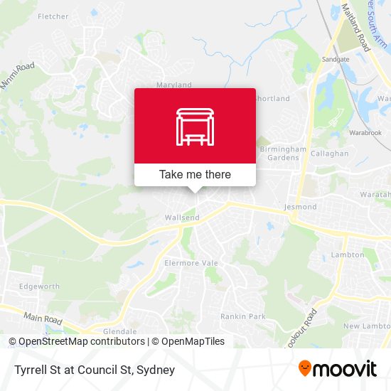 Tyrrell St at Council St map