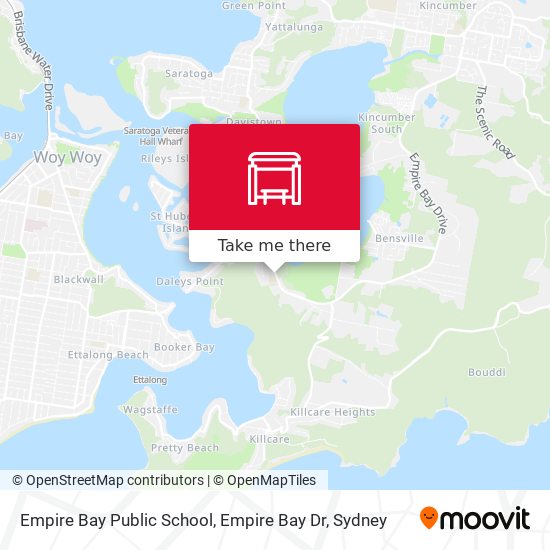 Empire Bay Public School, Empire Bay Dr map