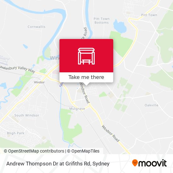 Andrew Thompson Dr at Grifiths Rd map