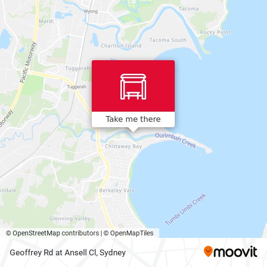 Geoffrey Rd at Ansell Cl map