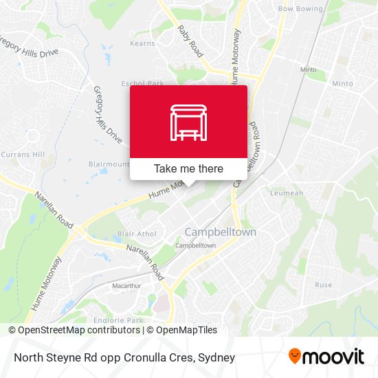 North Steyne Rd opp Cronulla Cres map