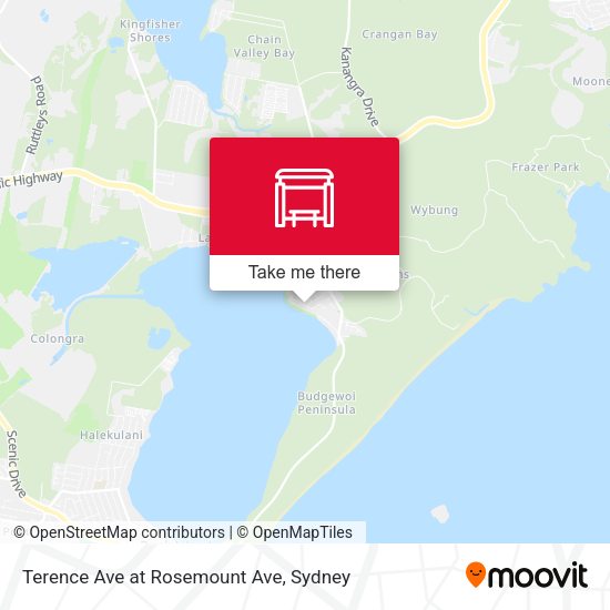 Terence Ave at Rosemount Ave map