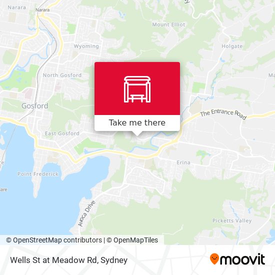 Wells St at Meadow Rd map