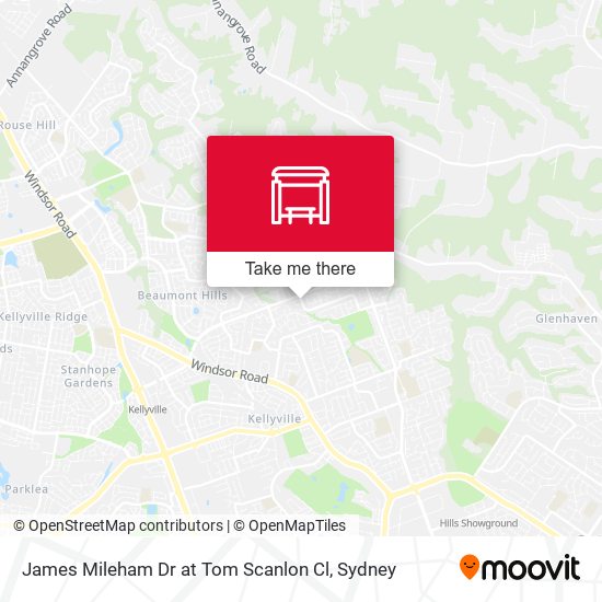 James Mileham Dr at Tom Scanlon Cl map