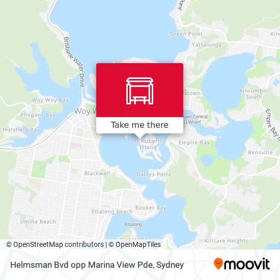 Helmsman Bvd opp Marina View Pde map
