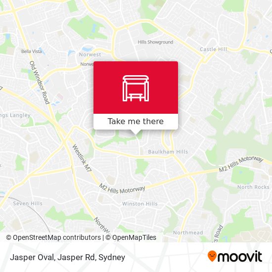 Jasper Oval, Jasper Rd map