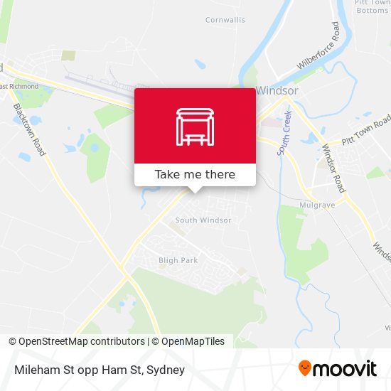 Mileham St opp Ham St map