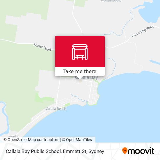 Callala Bay Public School, Emmett St map