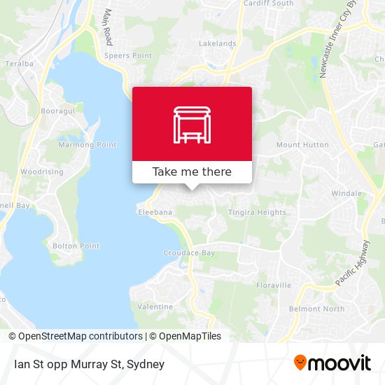 Ian St opp Murray St map