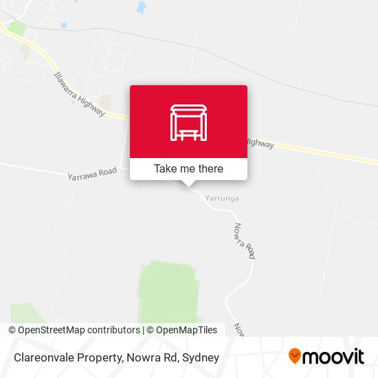 Clareonvale Property, Nowra Rd map