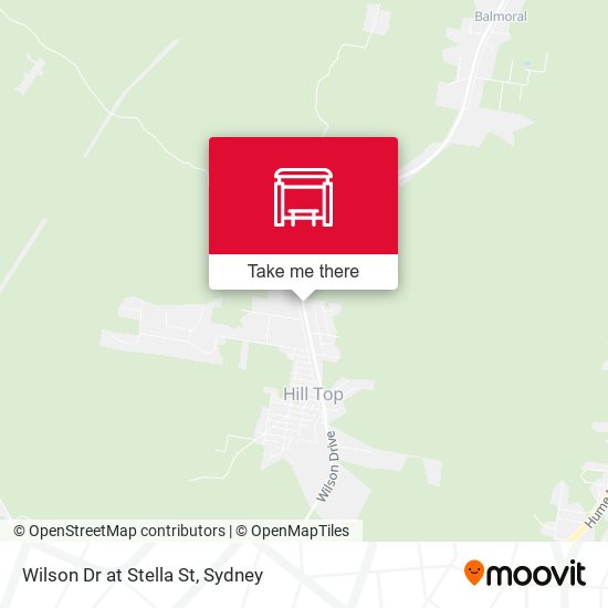 Wilson Dr at Stella St map