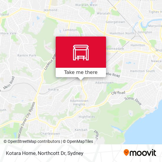 Kotara Home, Northcott Dr map