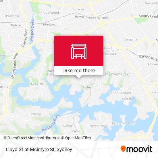 Lloyd St at Mcintyre St map