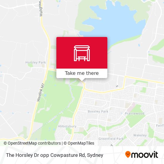 The Horsley Dr opp Cowpasture Rd map