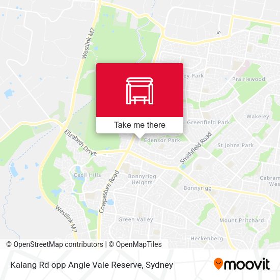 Kalang Rd opp Angle Vale Reserve map