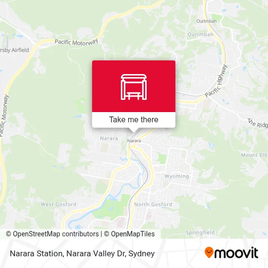 Narara Station, Narara Valley Dr - Routes, Schedules, and Fares