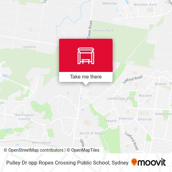 Pulley Dr opp Ropes Crossing Public School map