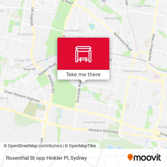Rosenthal St opp Hinkler Pl map