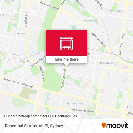 Rosenthal St after Alt Pl map