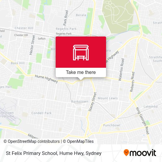St Felix Primary School, Hume Hwy map