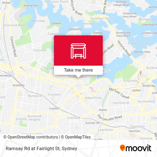 Ramsay Rd at Fairlight St map
