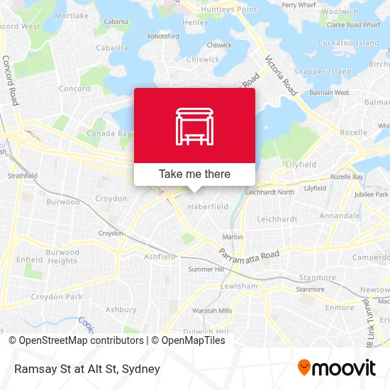 Mapa Ramsay St at Alt St