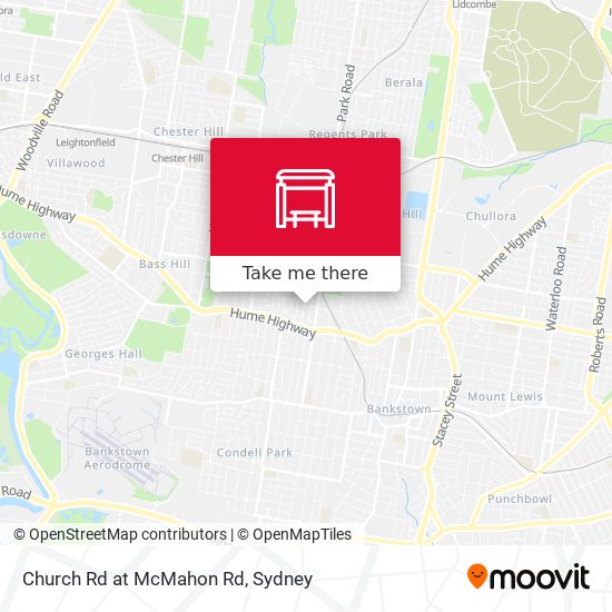 Church Rd at McMahon Rd map