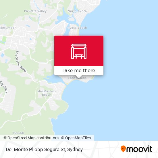 Del Monte Pl opp Segura St map