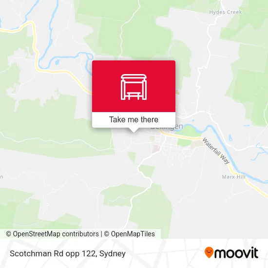 Scotchman Rd opp 122 map