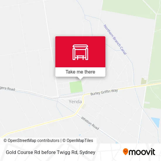 Mapa Gold Course Rd before Twigg Rd