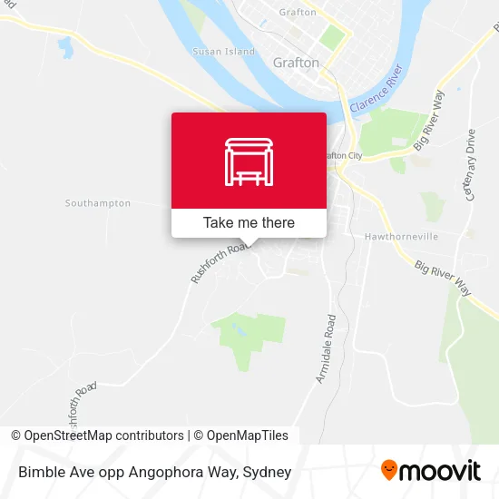 Bimble Ave opp Angophora Way map