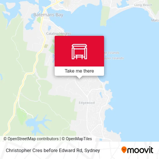 Christopher Cres before Edward Rd map