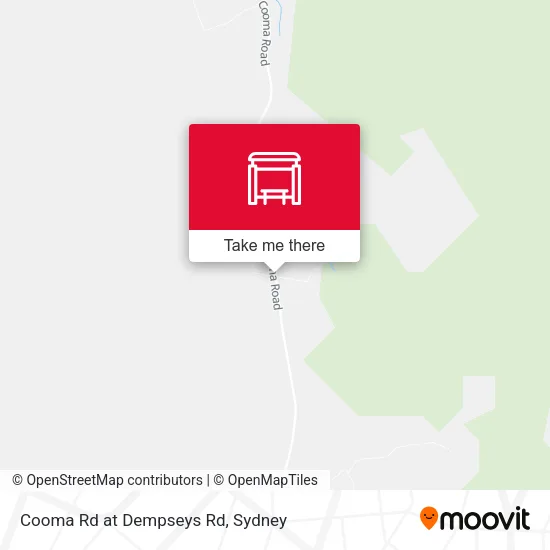 Cooma Rd at Dempseys Rd map