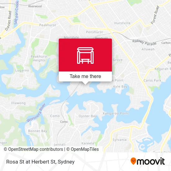 Mapa Rosa St at Herbert St