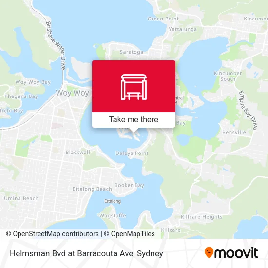 Helmsman Bvd at Barracouta Ave map