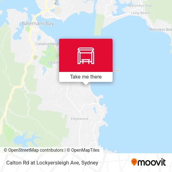 Calton Rd at Lockyersleigh Ave map