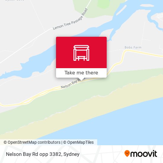 Nelson Bay Rd opp 3382 map