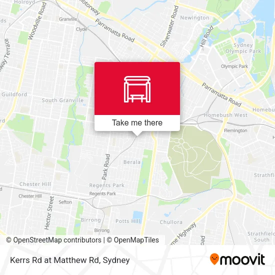 Kerrs Rd at Matthew Rd map