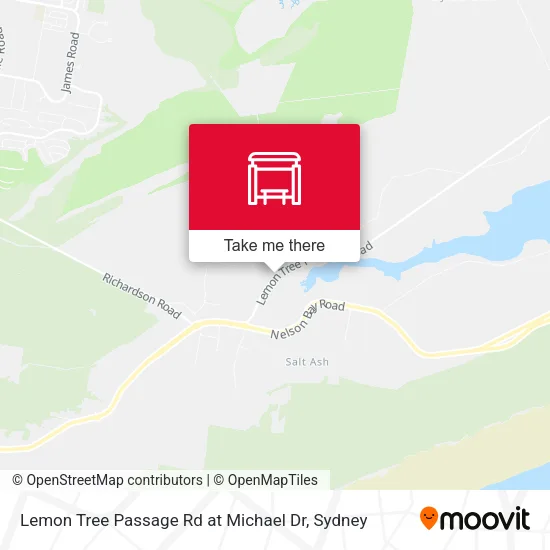 Lemon Tree Passage Rd at Michael Dr map