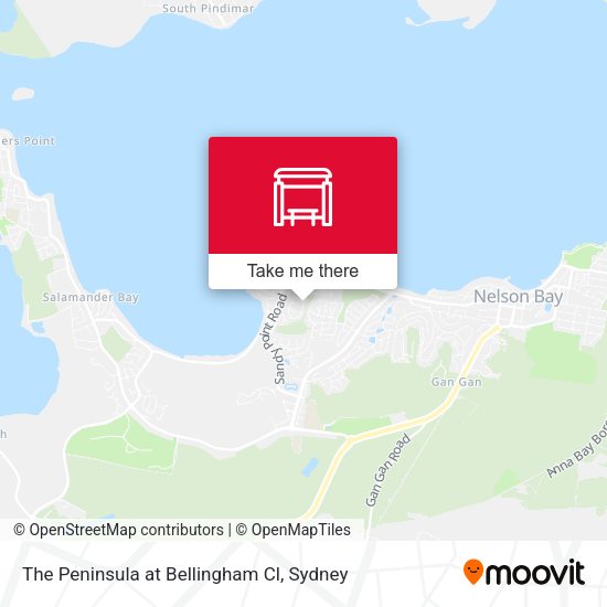 The Peninsula at Bellingham Cl map