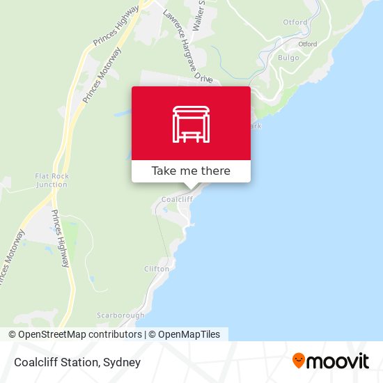 Coalcliff Station map