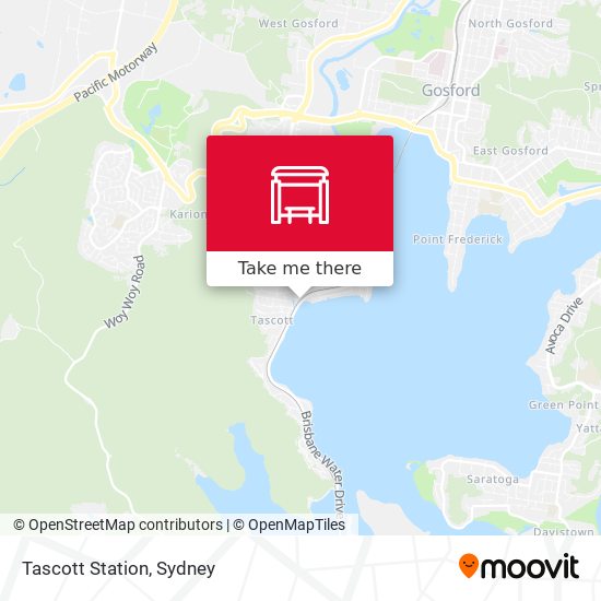 Tascott Station map