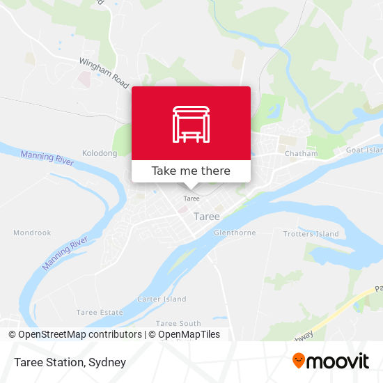 Street Map Of Taree How To Get To Taree Station By Bus Or Train?