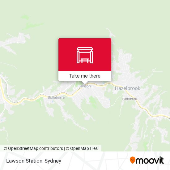 Lawson Station map
