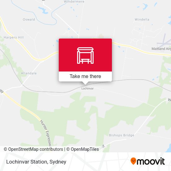 Lochinvar Station map
