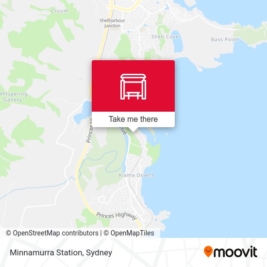 Minnamurra Station map