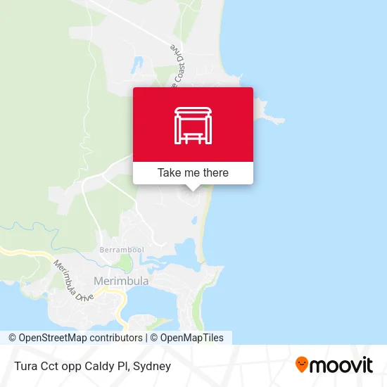 Tura Cct opp Caldy Pl map