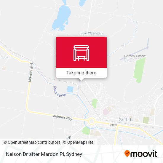 Nelson Dr after Mardon Pl map